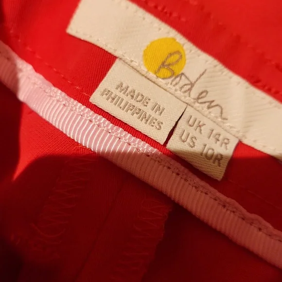 â¤ď¸ NWT! BODEN MELINDA HIGH RISE PLEATED TIE WAIST FLOWY TAPERED PAPERBAG PANTS - Picture 11 of 14